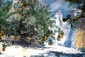 Naranjo Nassau también conocido como Naranjos y Puerta Pintor del realismo Winslow Homer